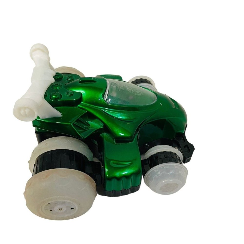 Mindscope Green Hover Quad Radio Control  Action Light Stunt Car‎ LE 49 MHz